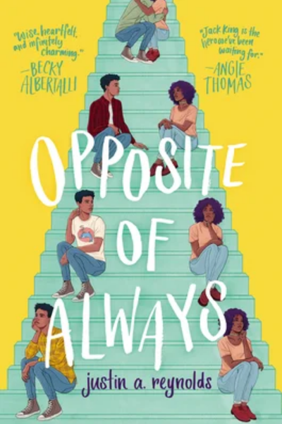Book cover for justin a. reynolds