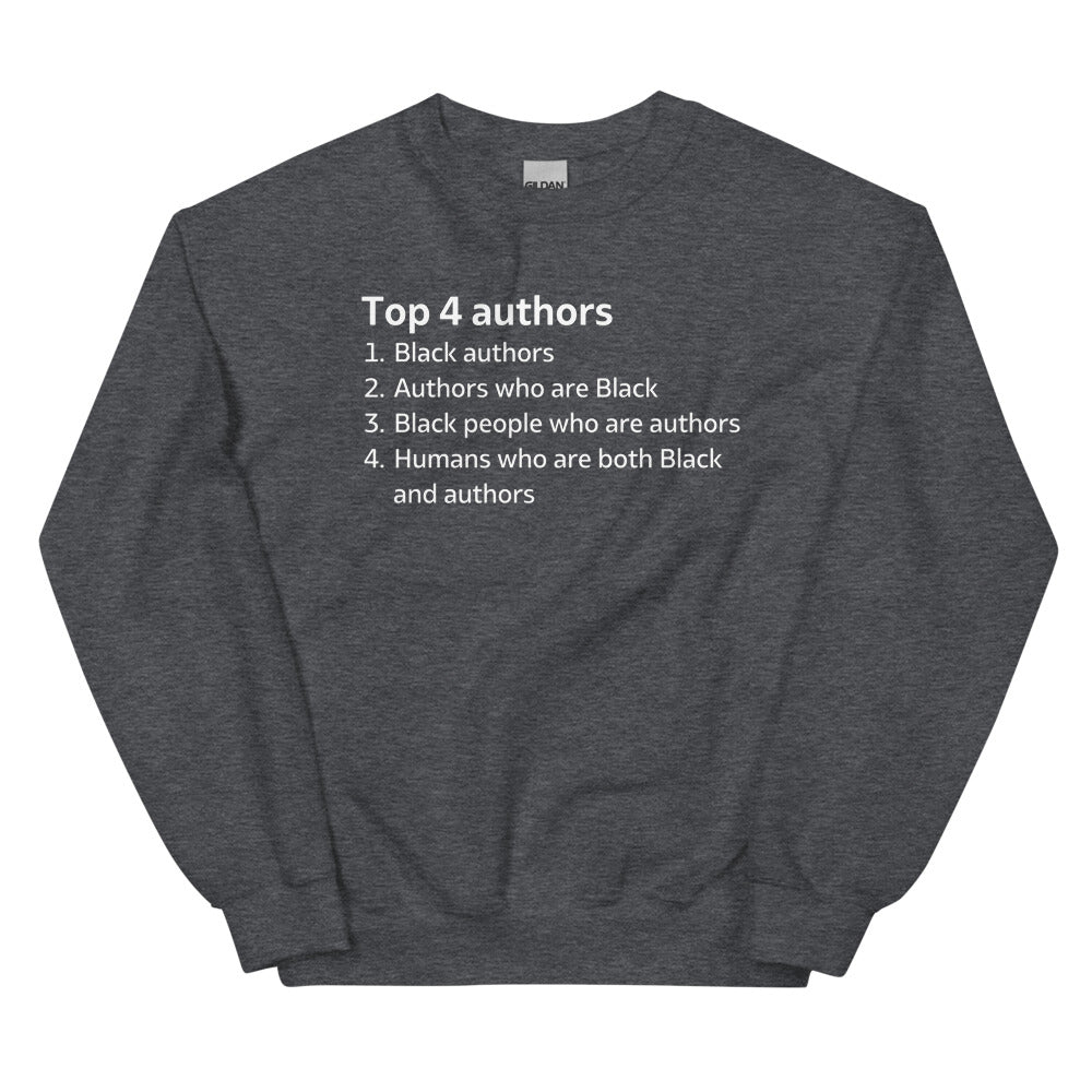 Top 4 Authors Crewneck