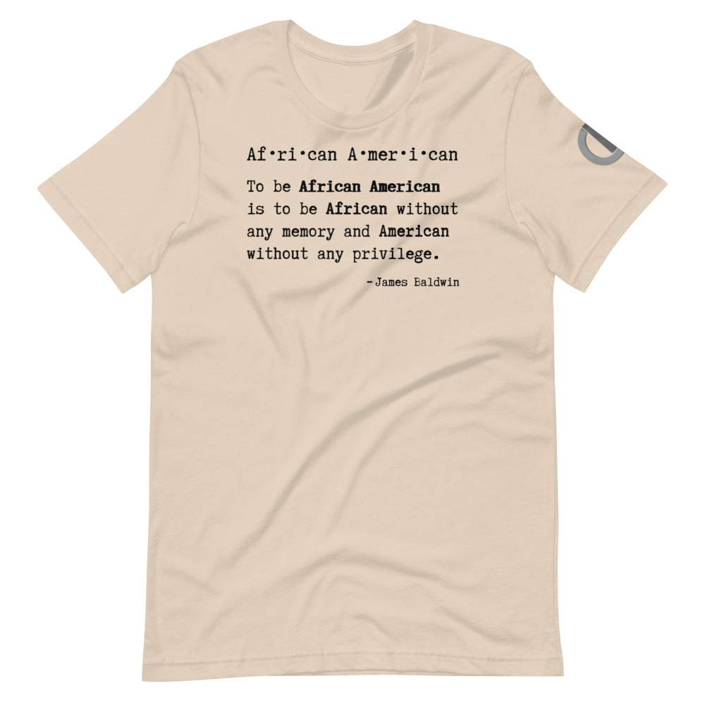 African American by Baldwin T-Shirt