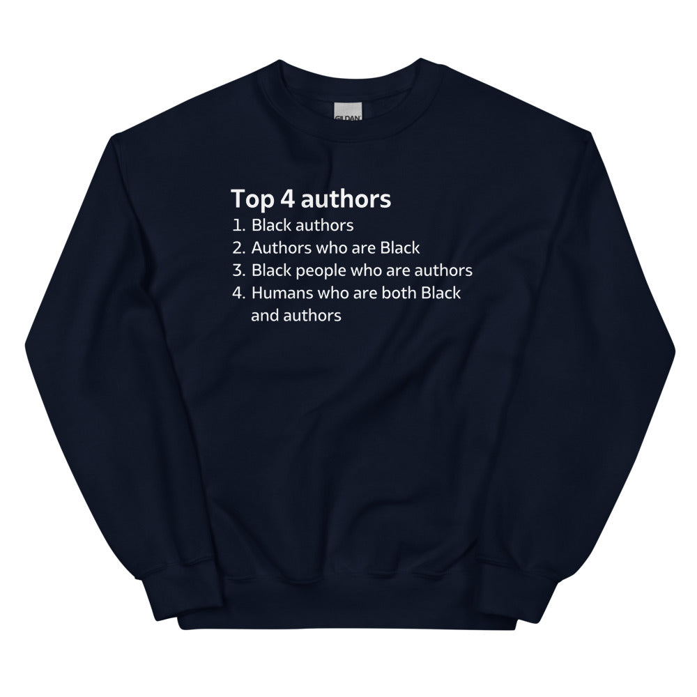 Top 4 Authors Crewneck